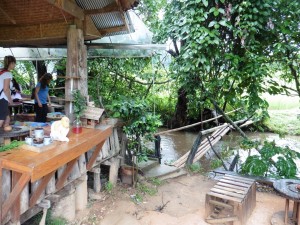 Café am Reisfeld / Café at the rice field