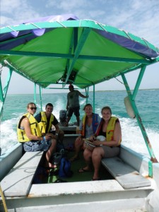Bootstrip in die Lagune / boat trip into the lagoon
