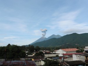 Aktiver Vulkan / active vulcano