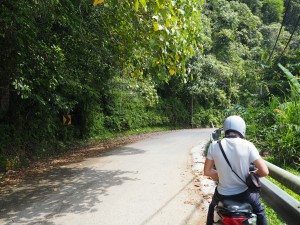 endlich wieder Asia-Like auf dem Roller unterwegs...