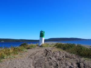 unser Strand- und Schlafplatz in Queilen