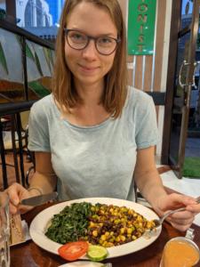Unser erstes kenianisches Abendessen / First Kenyan Dinner
