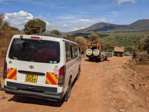 "Straße" nach Masai Mara / "Street" Masai Mara