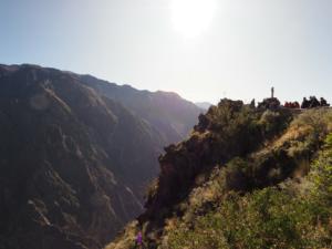 Erster Blick in den Canyon
