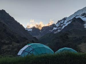 Sky Domes - in denen schlafen wir ;-)