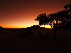 Abendstimmung von unserem Zeltplatz / evening atmoshphere at our campground